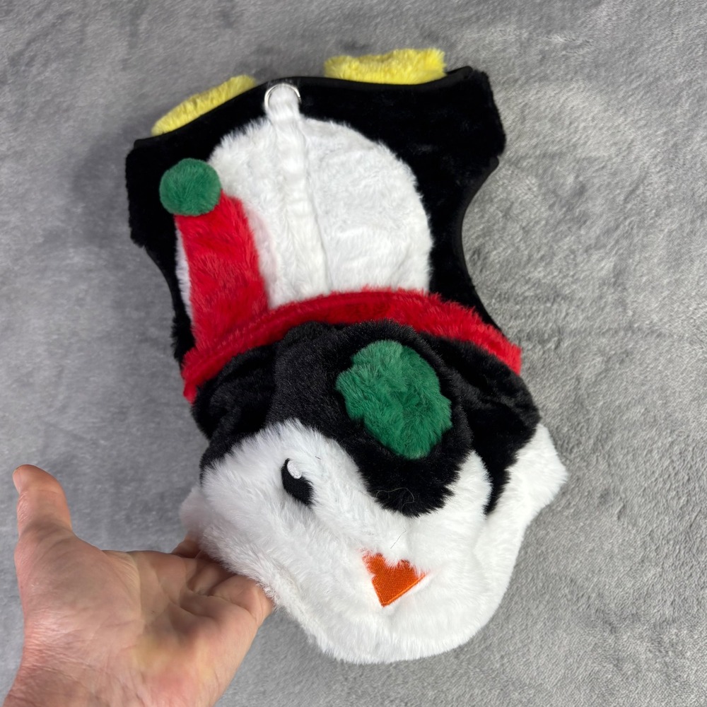 Penguin Dog Costume Harness Medium Black White Christmas Holiday Pet Outfit